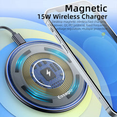Visible Qi Charging Pad Fast Wireless Charger