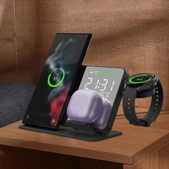3 in 1 Wireless Charger Fast Charging Station Stand